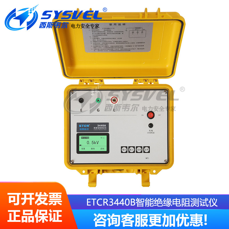 ETCR3440B智能绝缘电阻测试仪