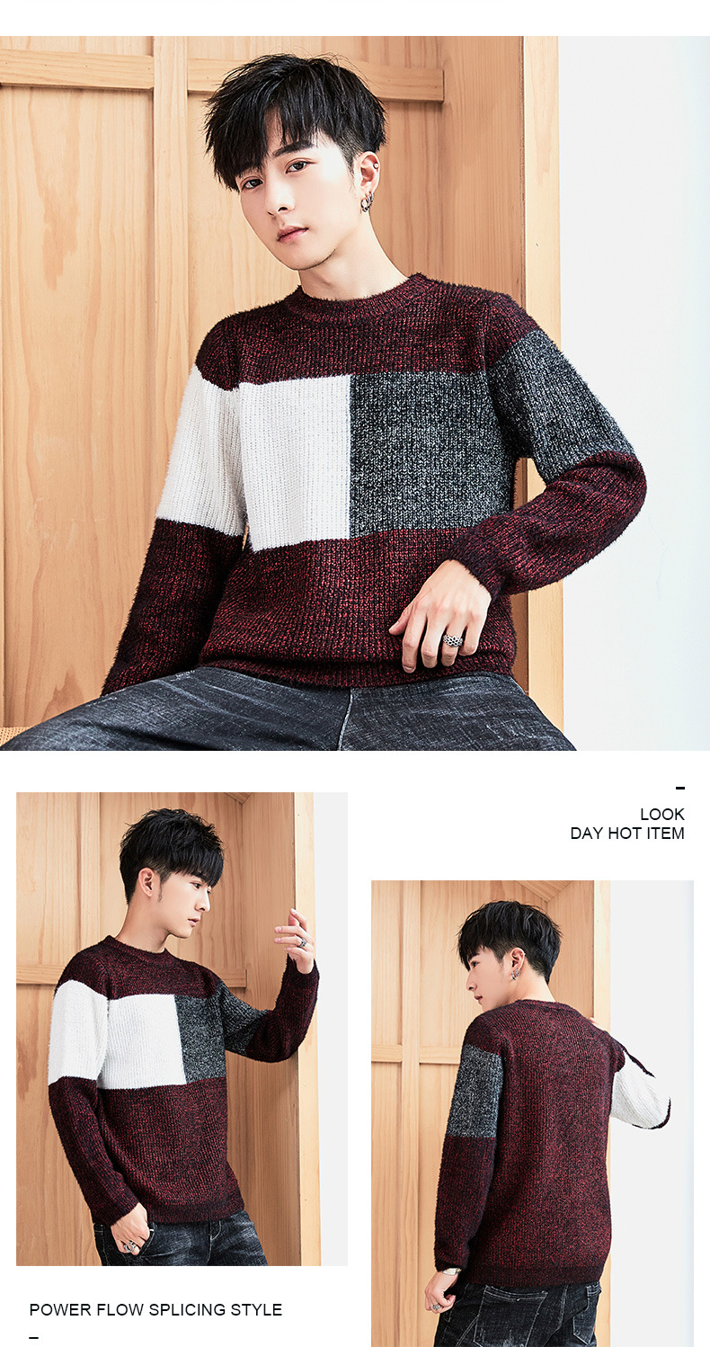 Pull homme DING BING en Fibre d acétate - Ref 3417973 Image 32