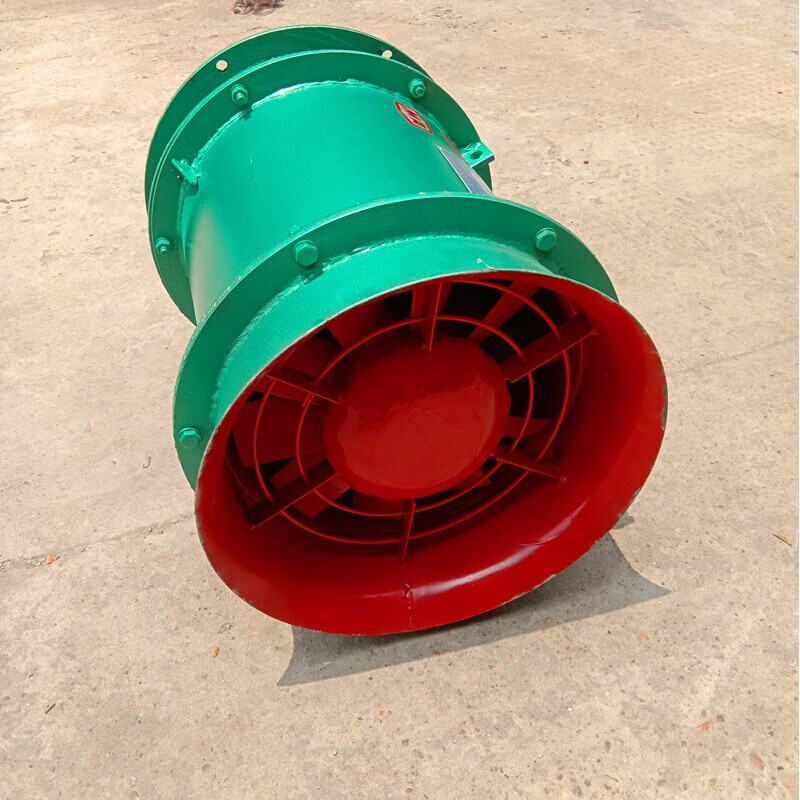 矿用隔爆型轴流式局部通风机 局扇 5.5KW 2.2KW 11K5W YBT-7.5KW