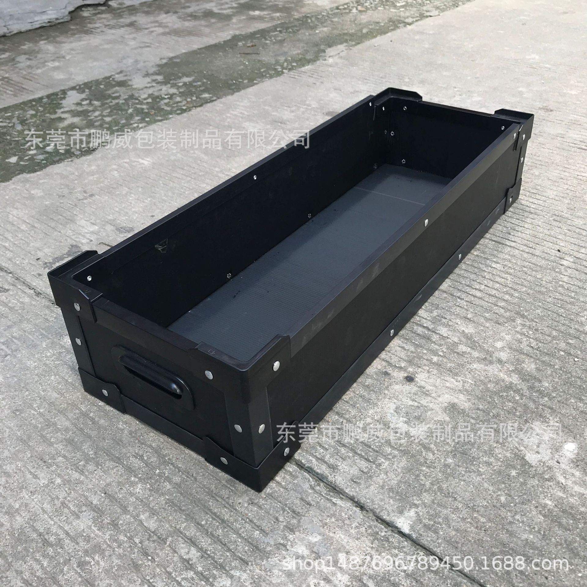 pp塑料中空板箱子 防静电中空板周转箱/汽配电子元件周转箱骨架箱