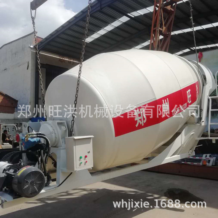 小型混凝土柴油搅拌机 混泥土搅拌车 乡镇隧道小型2.5方五轮罐车