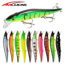 Sinking Minnow Fishing Lures 115mm14g Hard Plastic Baits Fresh Water Bass Swimbait Tackle Gear