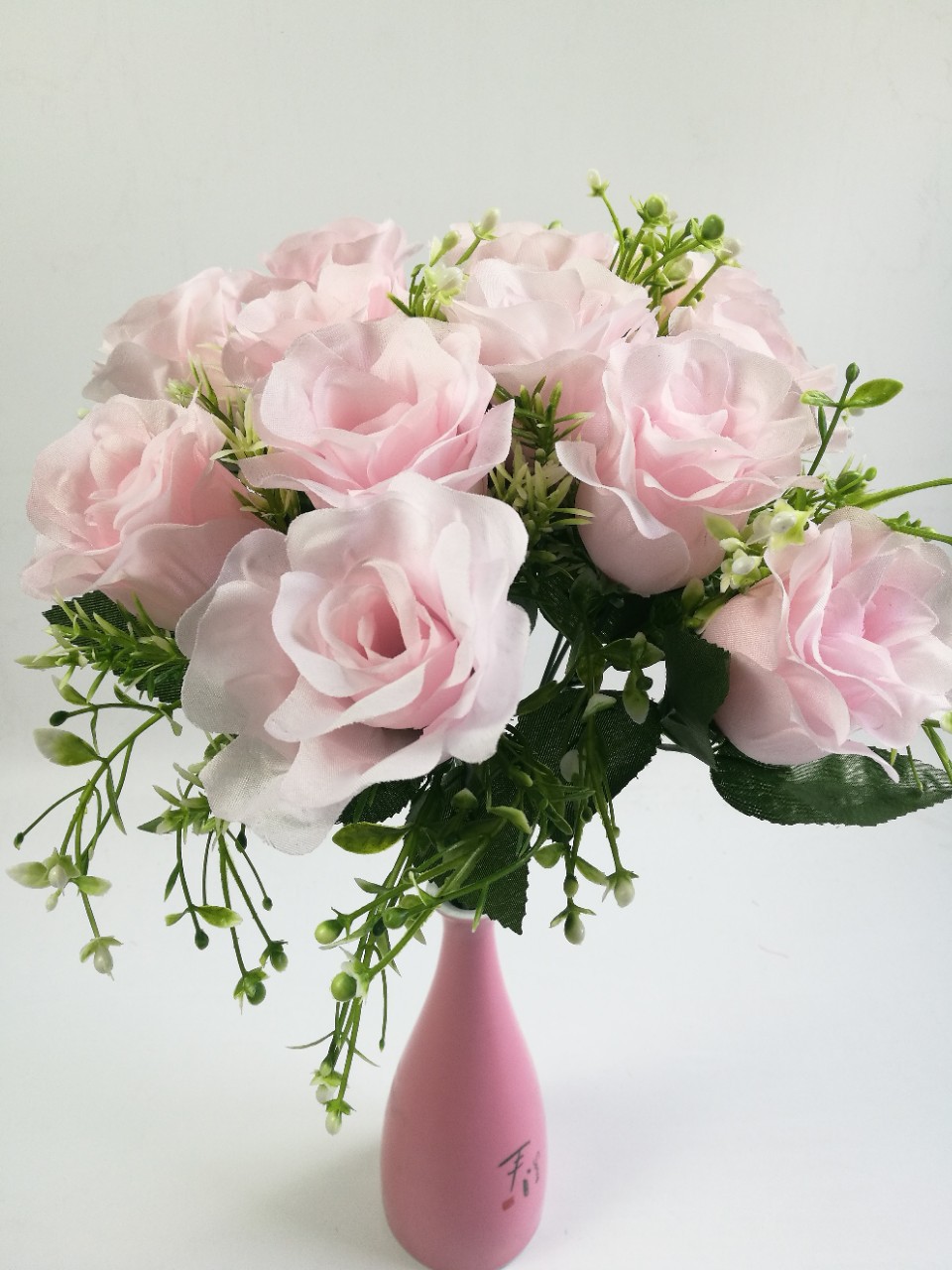Bodas de mano 12 flores de flores de decoración de flores artificiales venta directa