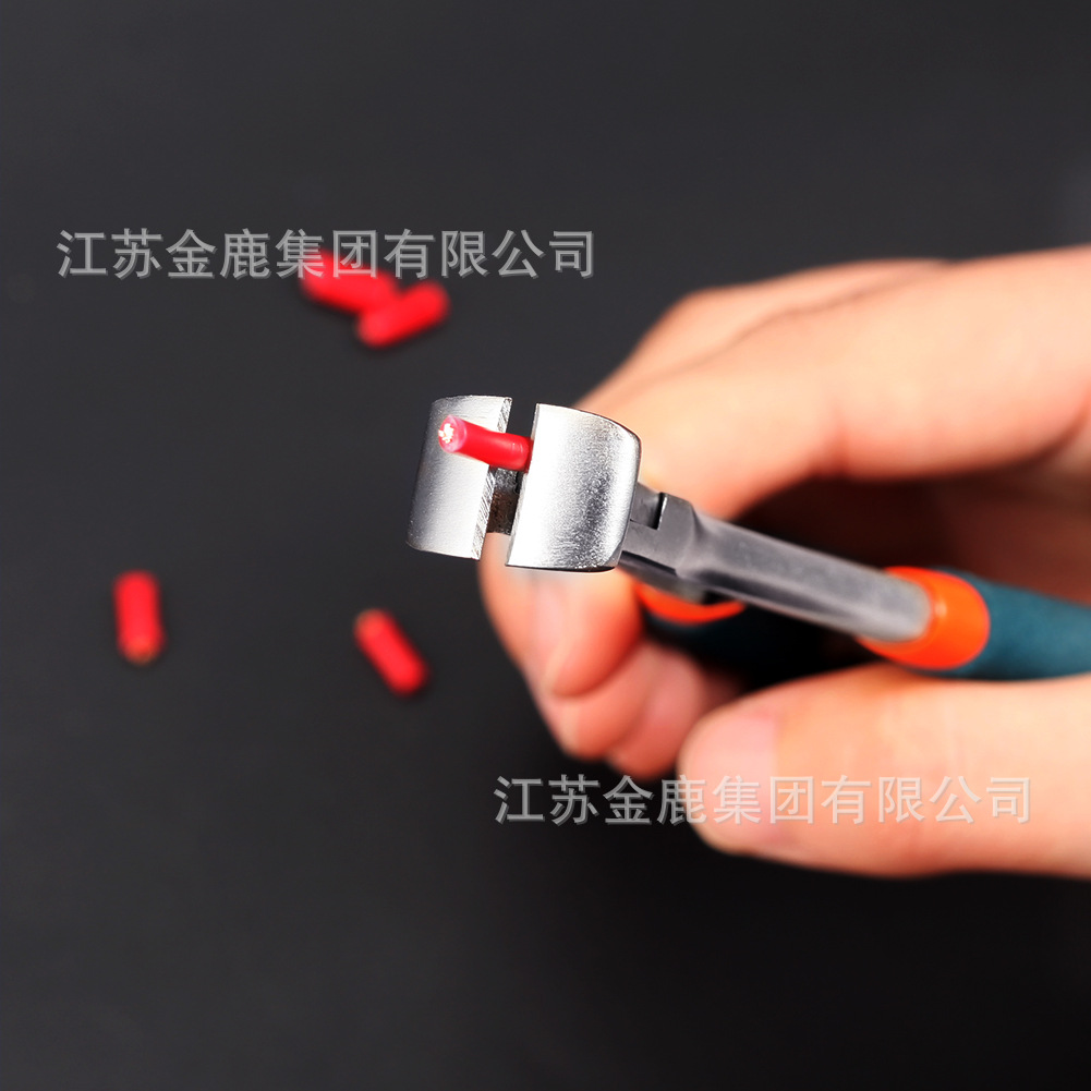 产地货源 手动五金工具 迷你长柄顶切钳【沾塑】