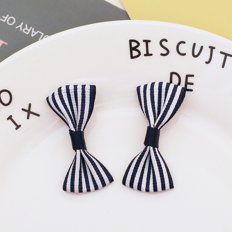 罗纹条纹小领结2