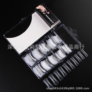 100 PCs boxed with scale nail art crystal nail mold nail art fast phototherapy Crystal extension nail piece