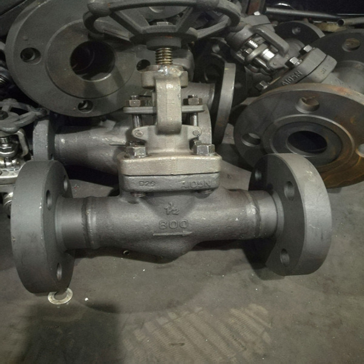 高温高压锻钢美标法兰闸阀Z41H-800LB锻钢截止阀J41W-800BL
