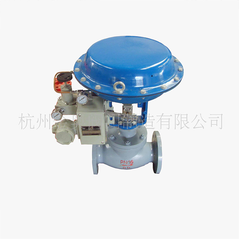 供应 ZJHM套筒铸钢调节阀 气动高压角形薄膜单向自动调节阀