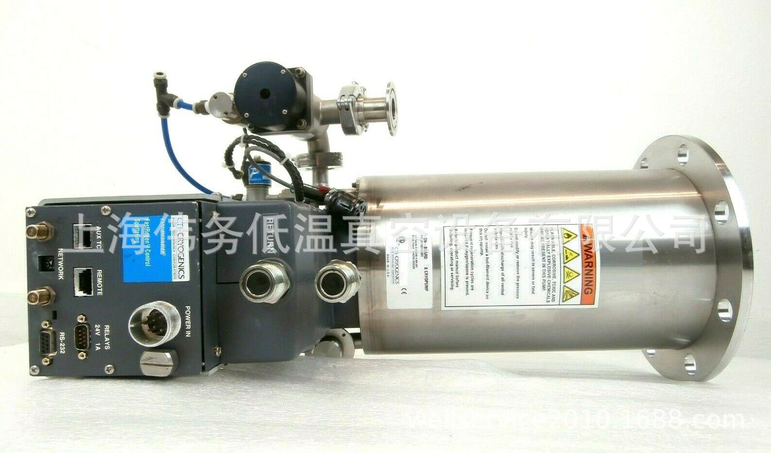 CTI-Cryogenics 8116014G002 On-Board 8 Cryopump ANSI 200