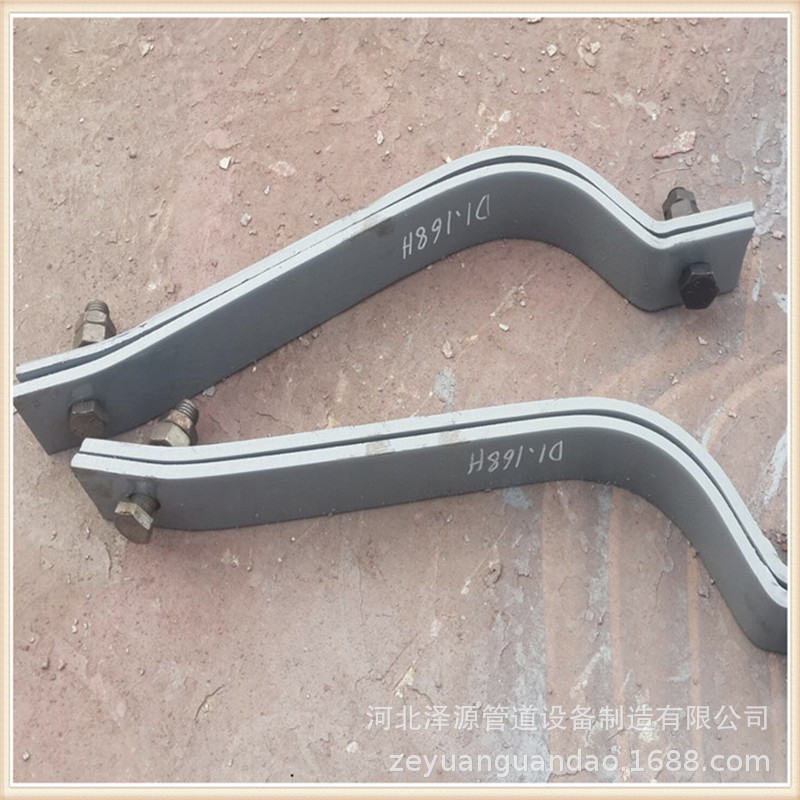 弹簧吊架 西北设计院 D1合金长管夹  D2三孔短管夹 双螺栓管夹