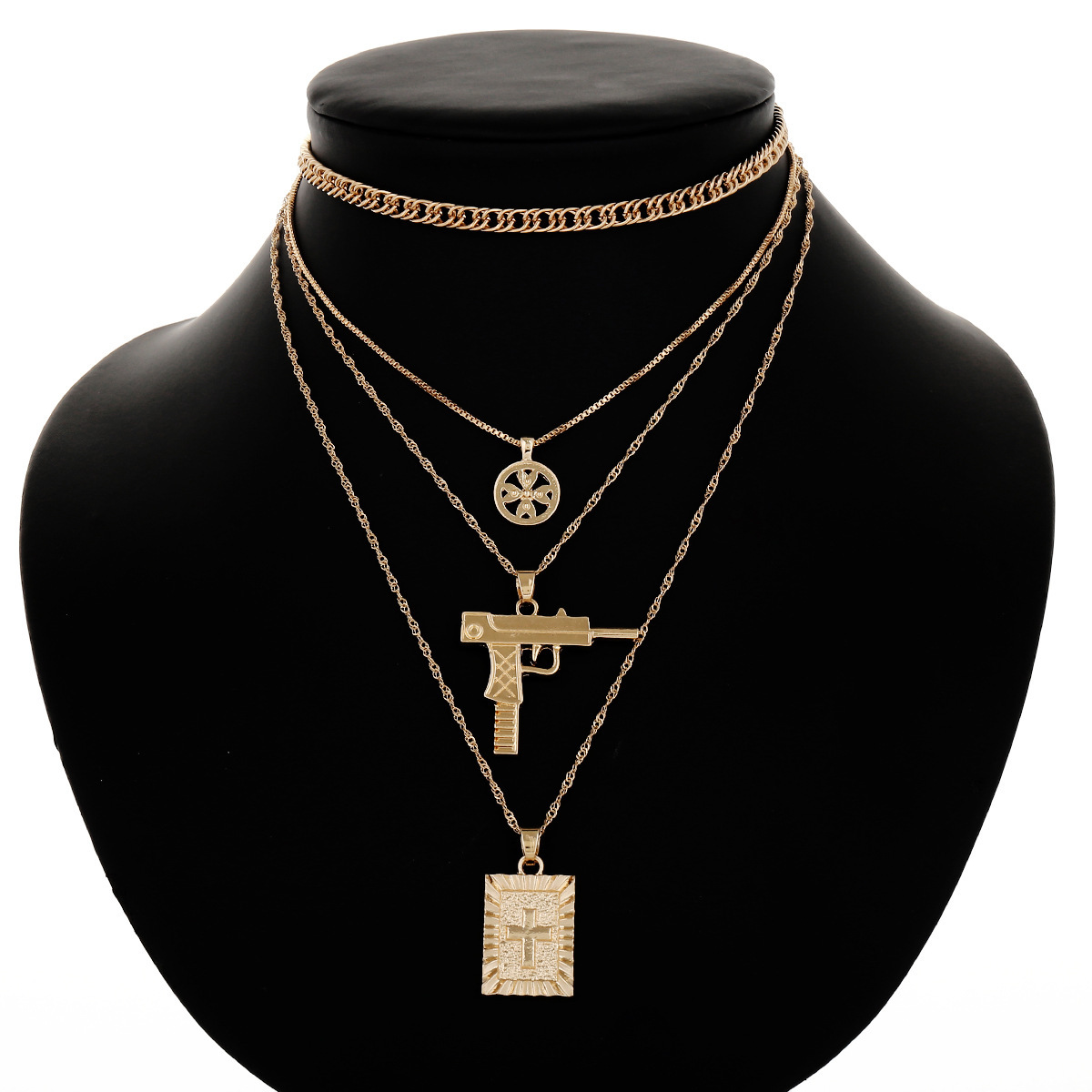Gold Cross Necklace
