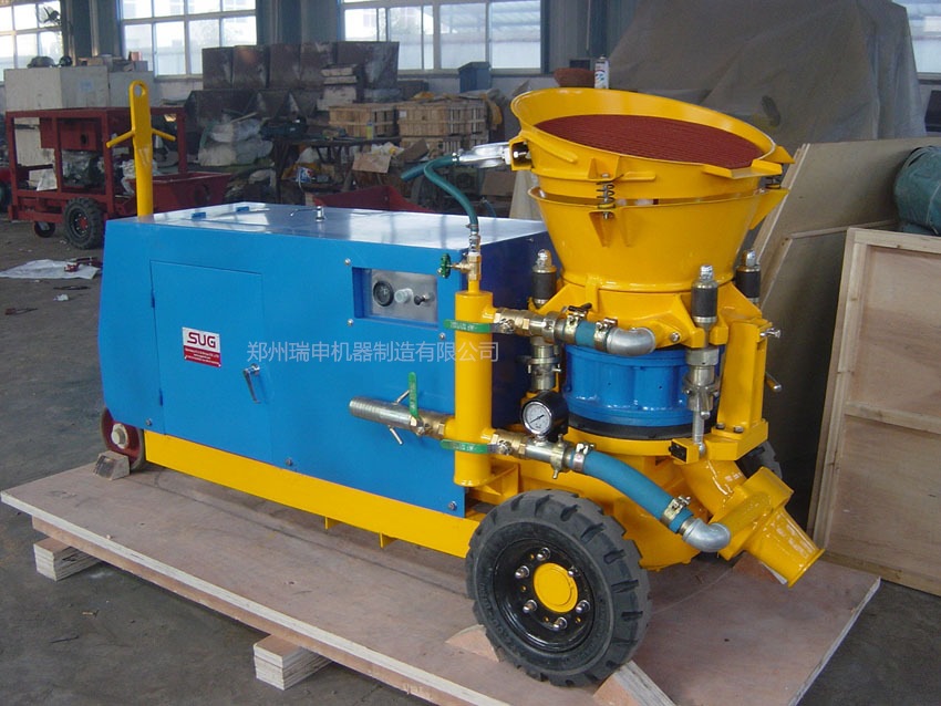 柴油驱动PZ-3D混凝土喷射机 喷浆机