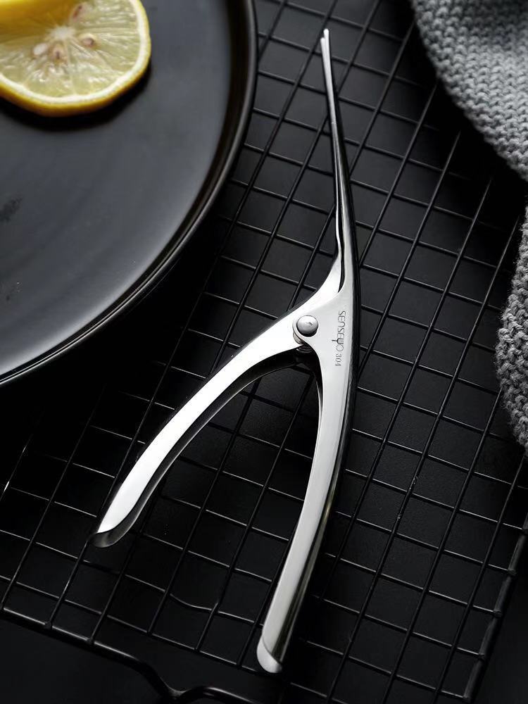 不锈钢剥虾神器家用拨虾器吃虾扒虾壳创意厨房除拆蝦小工具去虾皮|ms