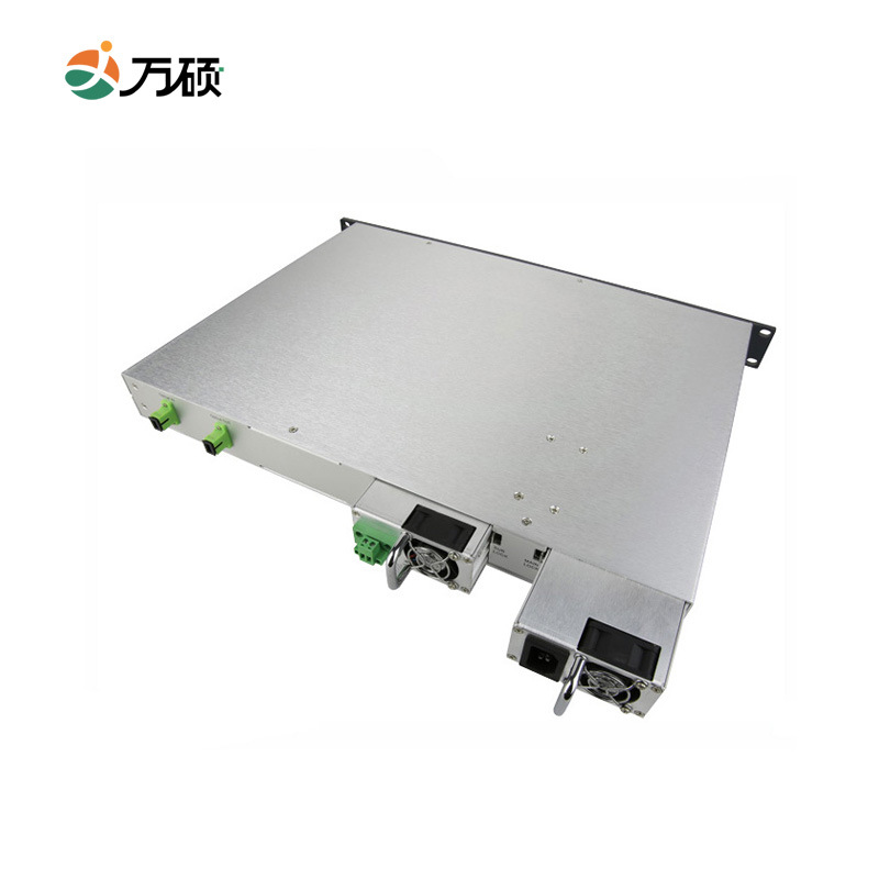 EDFA机房专用 1550nm 掺铒光纤放大器 14dBm双电源热插拔