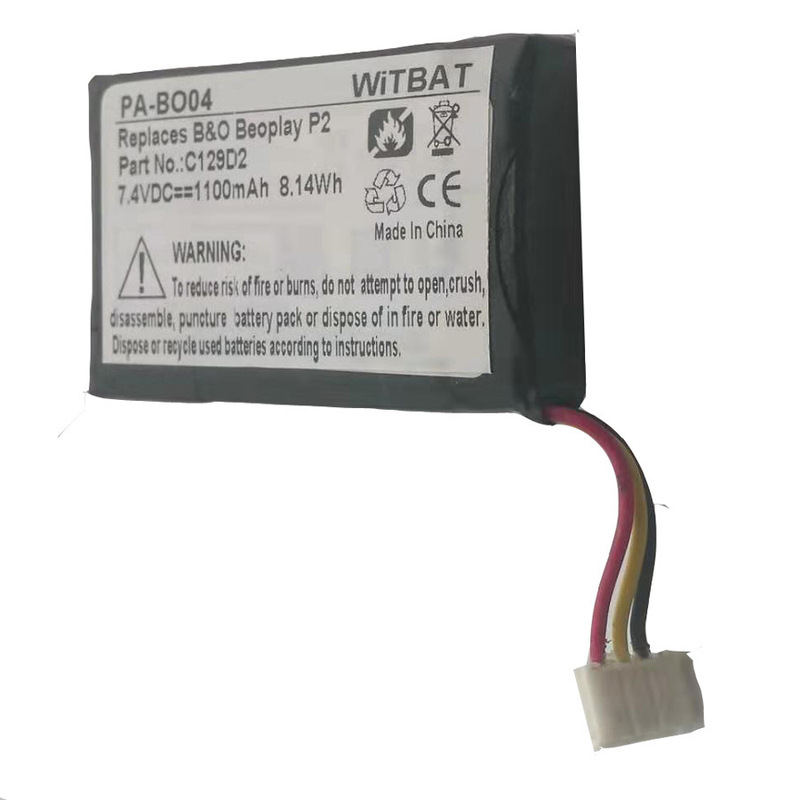 For Bang & Olufsen BeoPlay P2 Bluetooth speaker battery C129D2