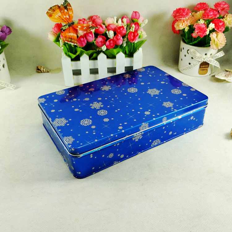方形曲奇饼干铁盒礼品铁盒食品铁罐 糖果巧克力铁盒马口铁收纳盒