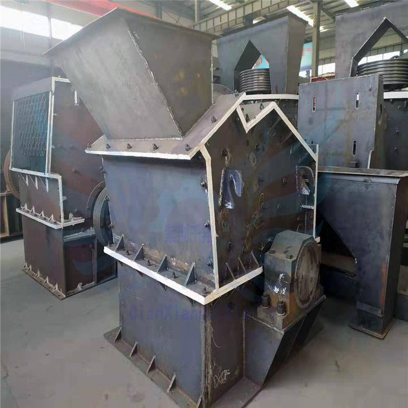 新型pcx0804铜锡矿石反击式破碎制砂机 铁路打沙高效细碎机设备