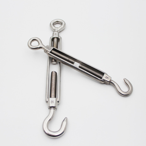 Huayang stainless steel basket bolt, split flower-link wire rope tensioner, 316/304 stainless steel basket screw