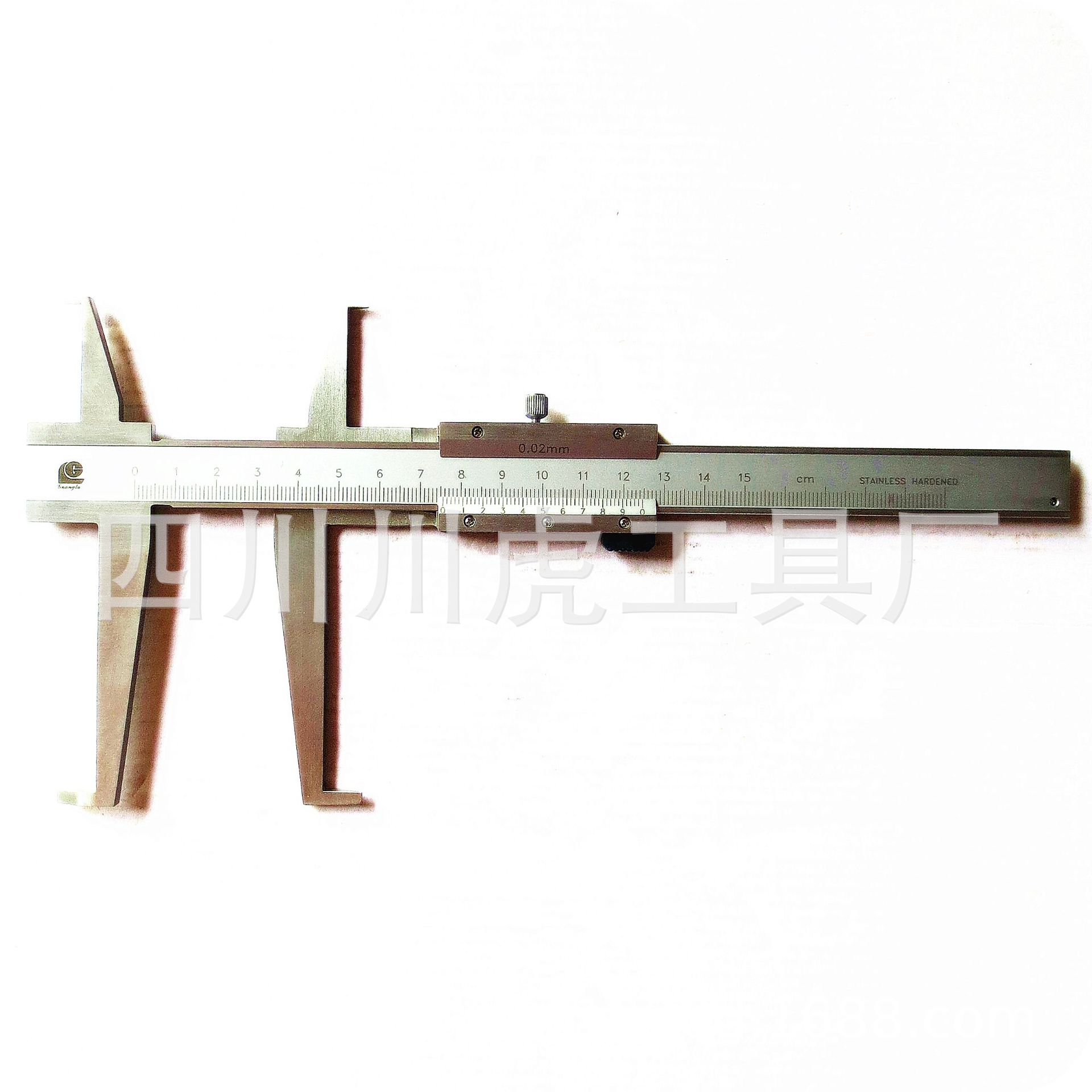 广陆双内沟游标卡尺/内沟槽卡尺：16-150×0.02