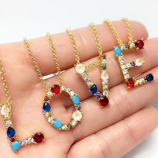 Bohemian Heart-shape Thick Chain Copper Inlaid Zircon Bracelet Wholesale display picture 1