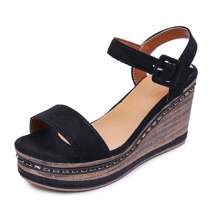 Chaussures été pour femme en Caoutchouc - Ref 3346137 Image 8