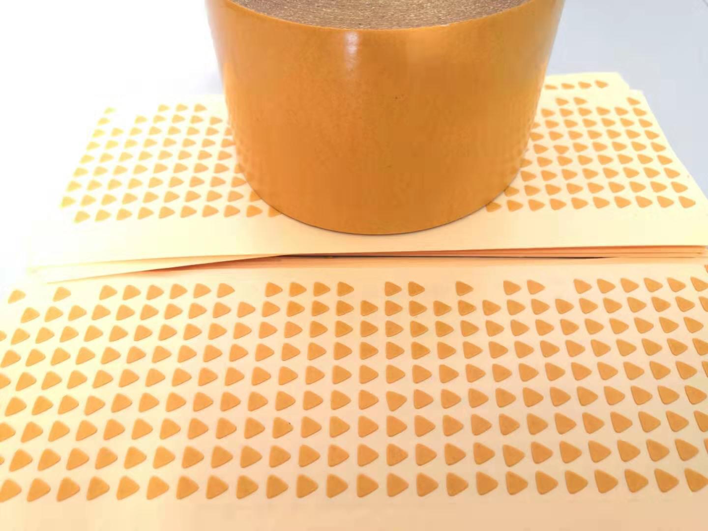 模切冲型PET双面胶 耐高温耳机专用特高粘双面胶厂家直供