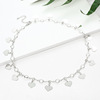 Fresh accessory, crystal pendant, fashionable sophisticated universal necklace, Japanese and Korean, wholesale