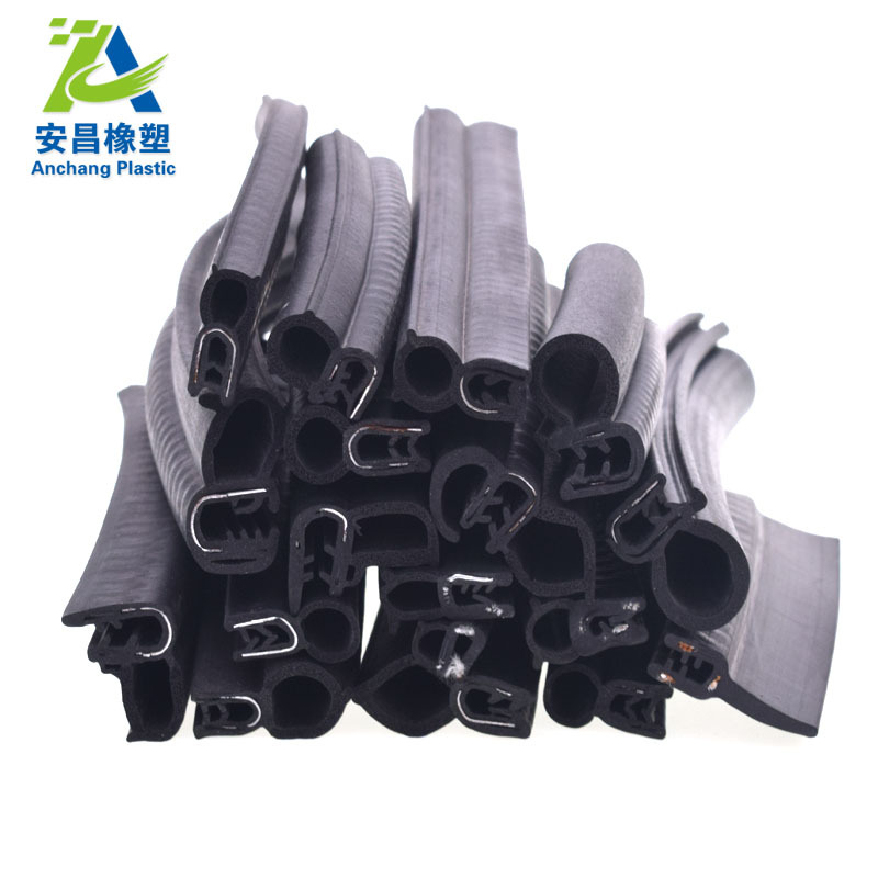 供应 三元乙丙橡胶机柜密封条 自夹紧钢带密封条 配电柜密封条