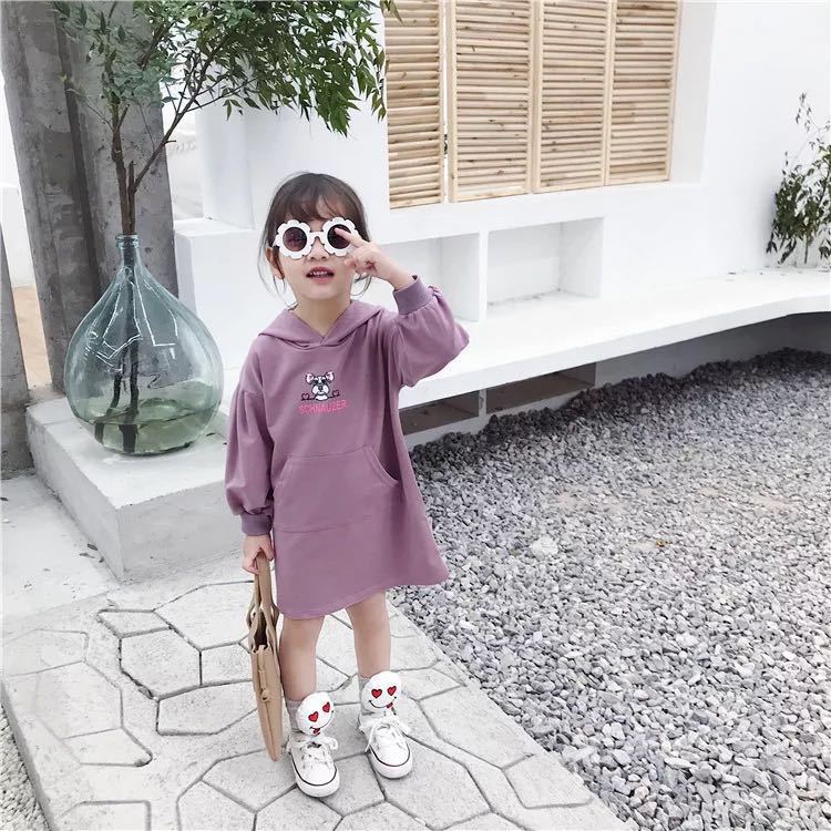 [Safe MIU Child]Korean Edition girl lovely Wei Yi skirt girl printing Wei Yi skirt Spring new pattern Wei Yi skirt