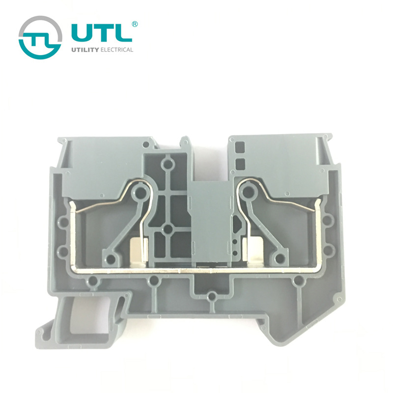 尤提乐JUT14-10接线端子排10平方线缆直插快速省力连接器接线端子