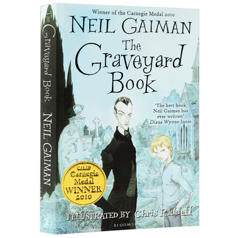 Книга кладбища Книга на английском оригинал The Graveyard Book роман Награда Награда Нобелевская престижная