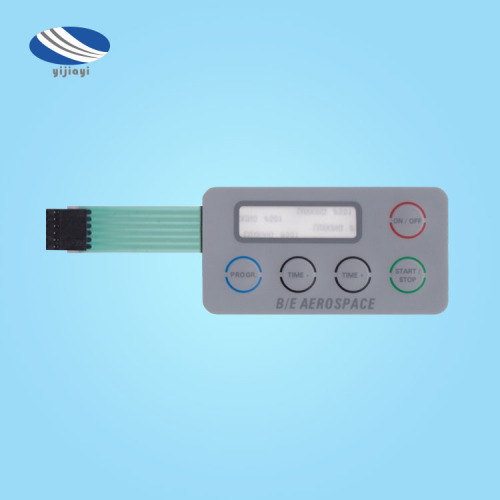 Thin-film switch manufacturer's built-in LED light blistered keys have a good tactile feel, waterproof, oilproof, and pressure thin-film keys