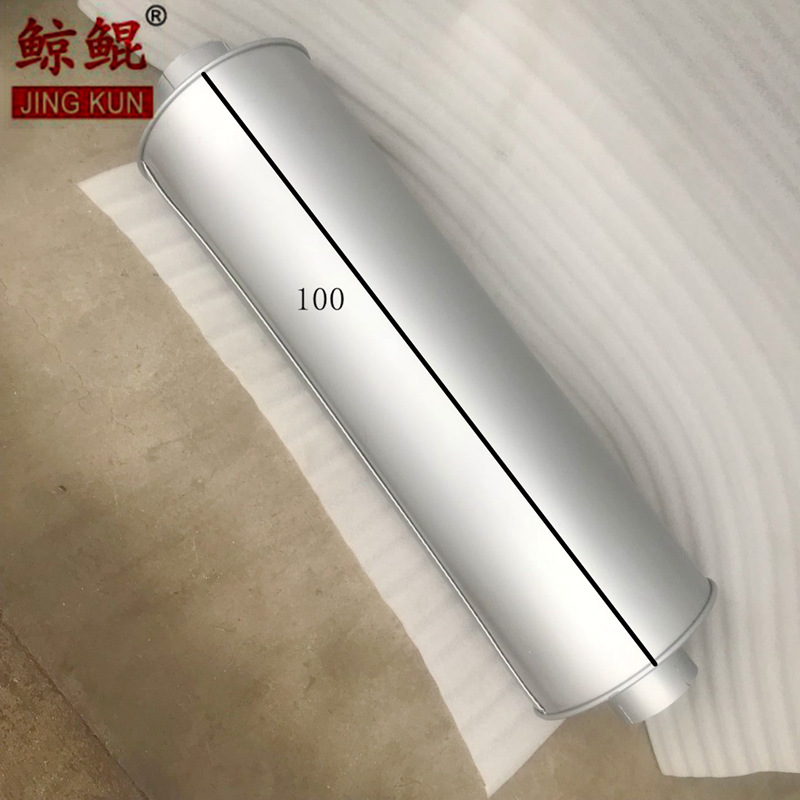 Professional Production of Various Engineering Vehicles Muffler Excavator Muffler Loader Muffler Samples