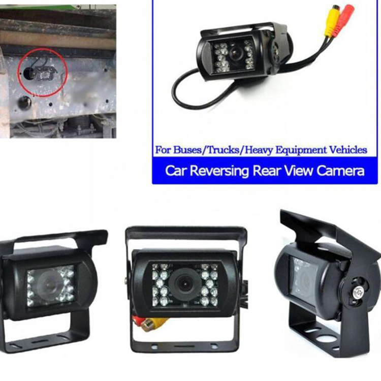 18 light bus camera infrared night vision HD 12/24 volt wide voltage car bus truck camera