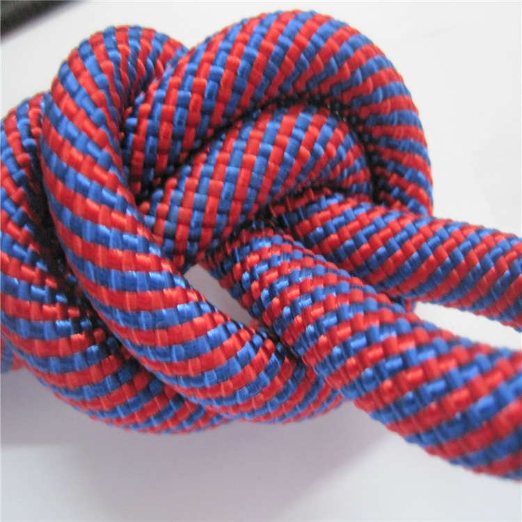 宠物pp斜纹仿尼龙圆绳 多色中大型狗狗跑步牵引绳子厂家批发