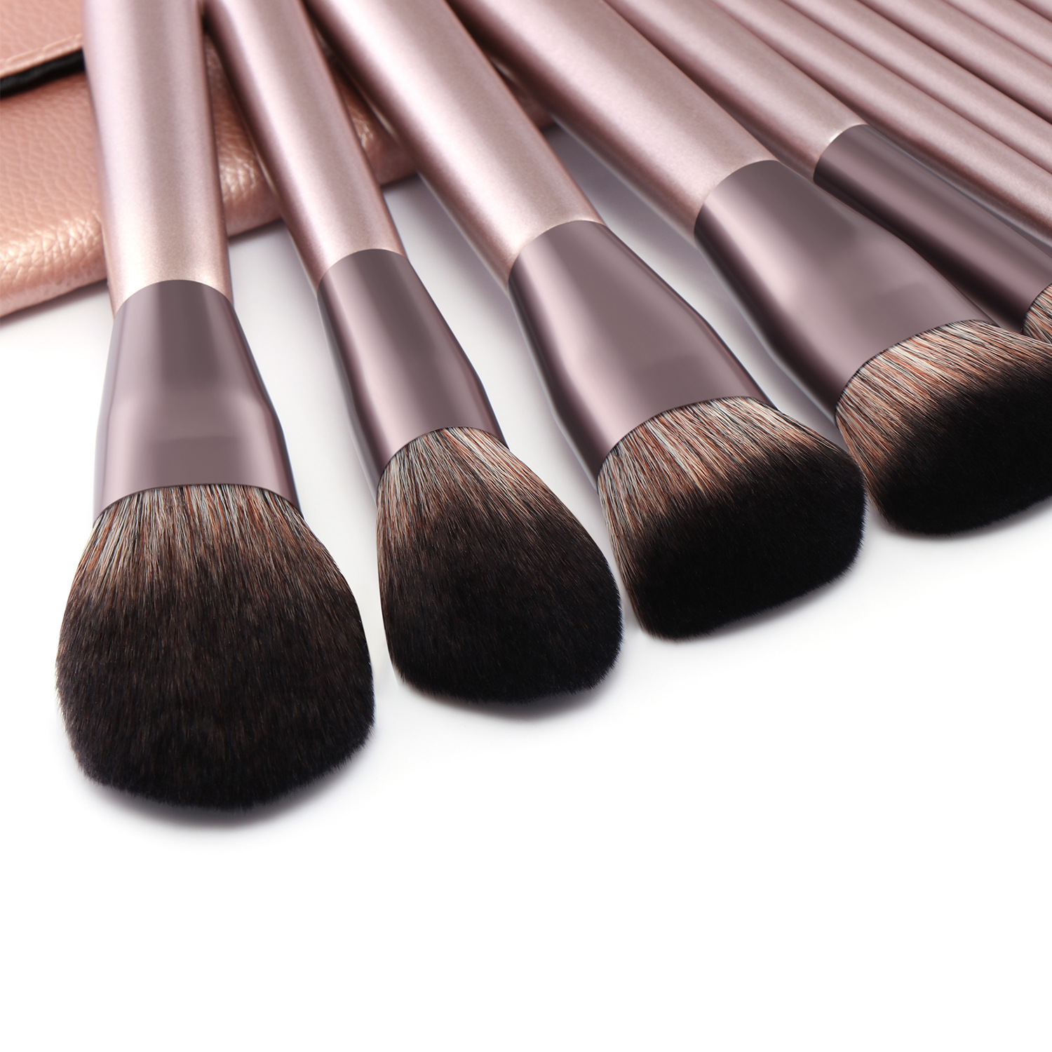 Vintage 12 Purple Makeup Brushes Beauty Tools Set Wholesale Nihaojewelry