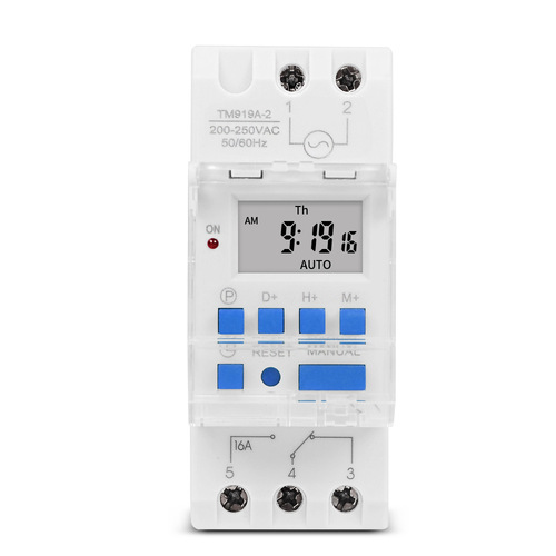 TM919A timer switch time controller automatic cycle time switch output replaceable battery 16A