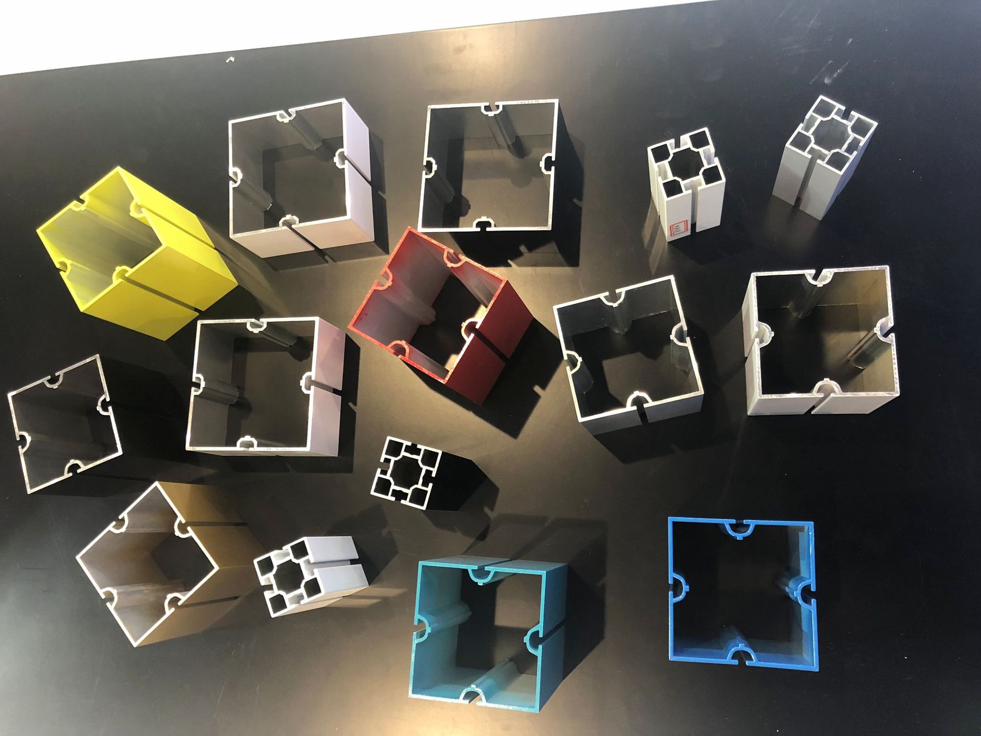 展会展览特装方柱双锁芯内驳杆加固码接杆角码五金配件生产厂家