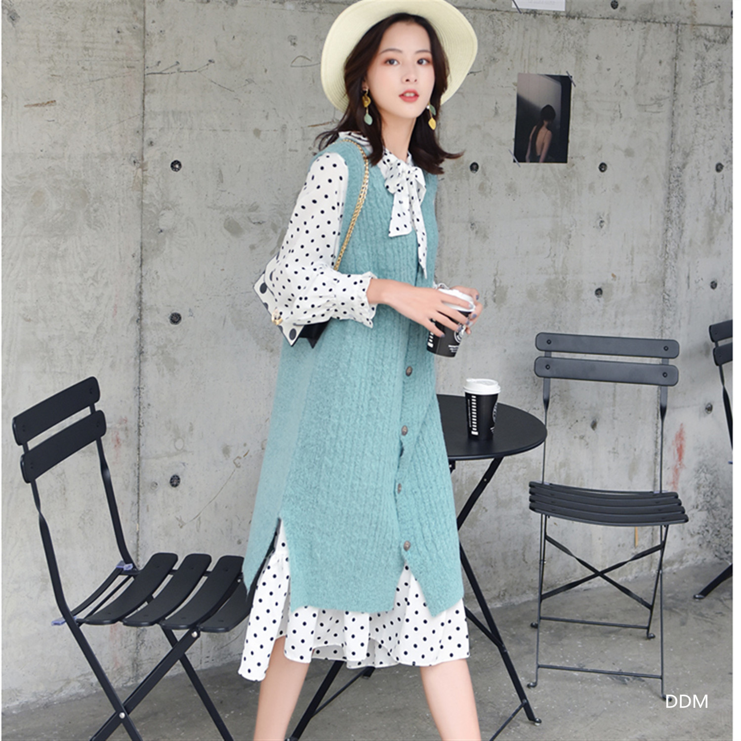 Gilet femme en Tirant mohair - Ref 3316482 Image 7