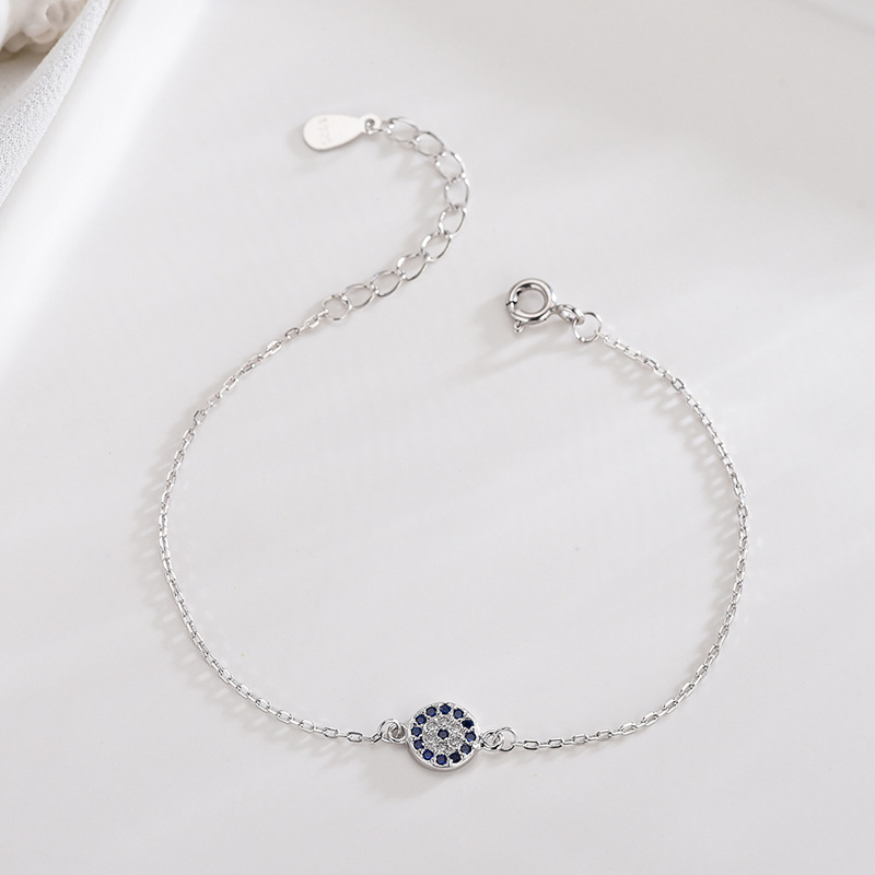 Evil Eye Bracelet Silver