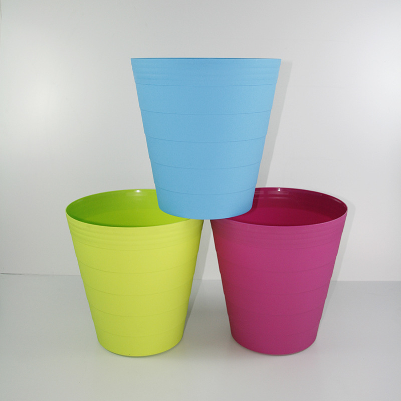 pp Material Classification Trash Can Fashion Cleaning Household Trash Can Large Trash Can Commercial Store Storage Barrel