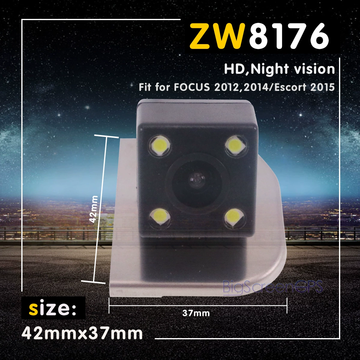 Fox хэтчбек/седан/15 Furui реверсивное изображение HD камера заднего вида