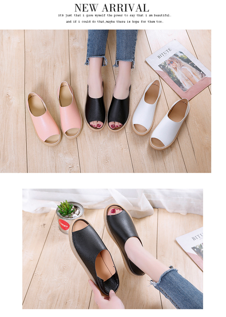 Chaussures été pour femme en Caoutchouc - Ref 3345828 Image 14