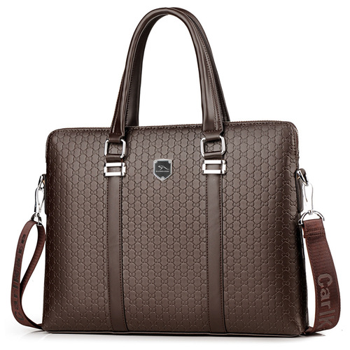 Bodi Kangaroo Men's Handbag Briefcase Business Computer Bag Shoulder Crossbody Handbag Cross-Border Supply 1905