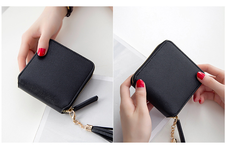 Women's Solid Color Pu Leather Zipper Wallets display picture 1