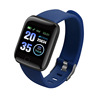 Waterproof smart watch, 116plus, D13, tracks heartbeat, 3inch, measures blood pressure, Birthday gift