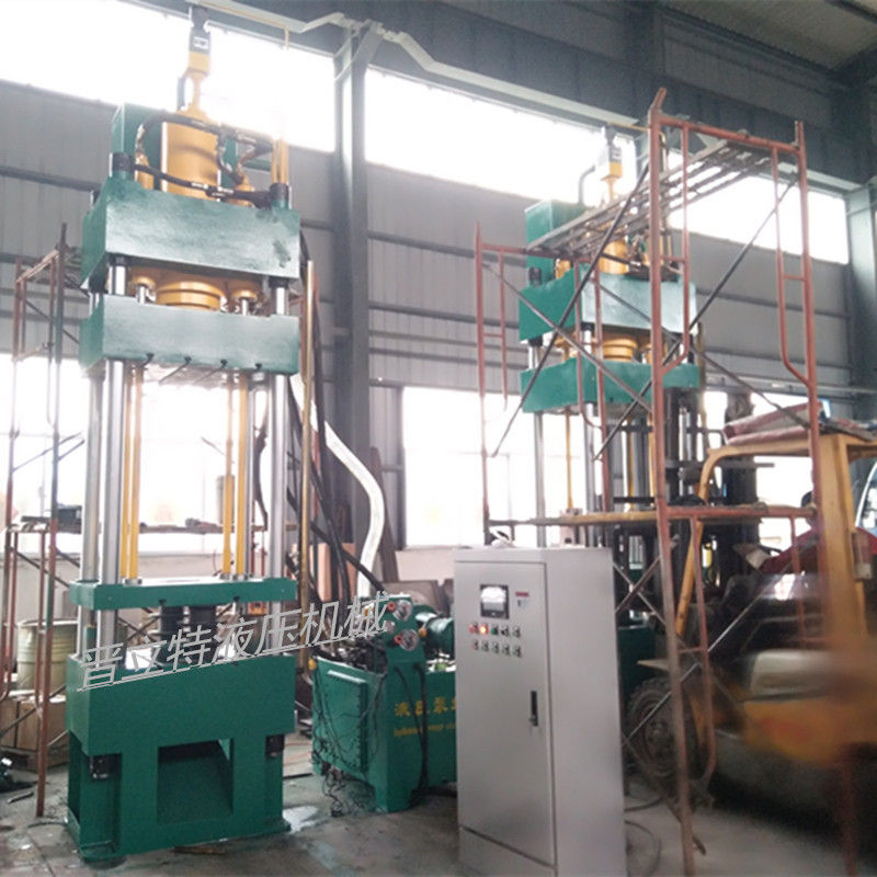 现货YQ32-200T四柱四梁封头拉伸成型液压机 石墨粉末成型压力机