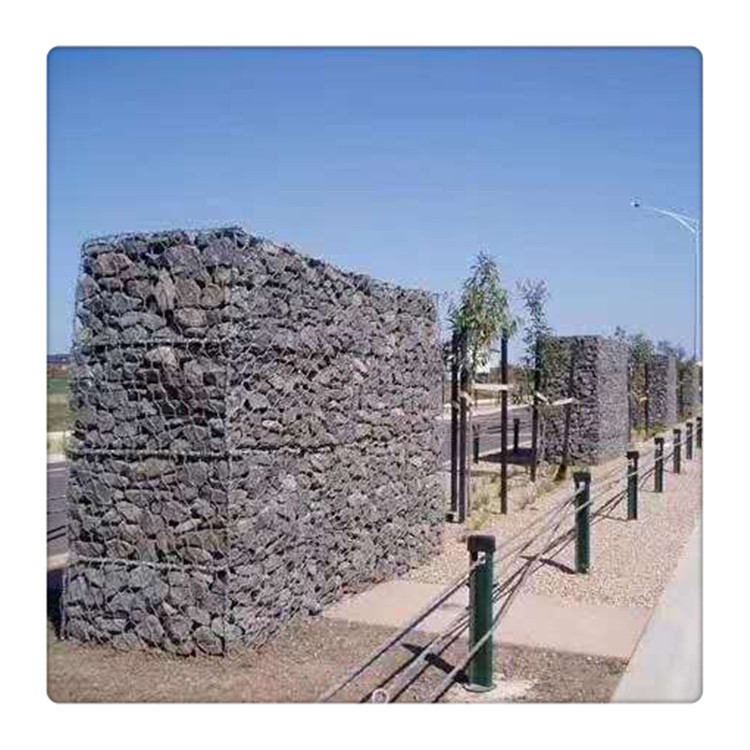 生产包边浸塑防护石笼网 高锌石笼网 出口石笼网