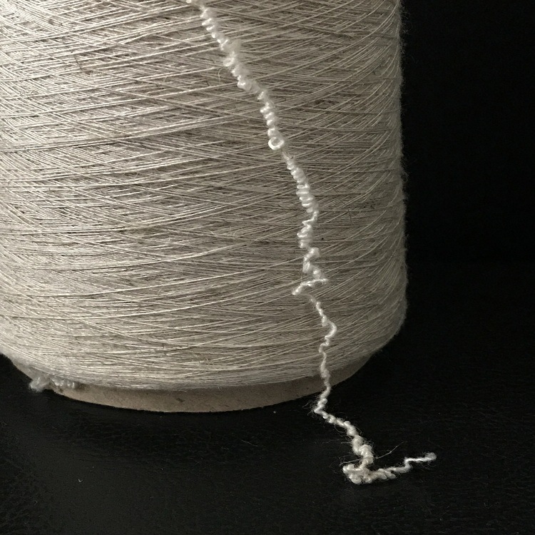 供现货 麻棉混纺纱30S/1亚麻55%棉45%  亚麻棉混纺纱30支纱线