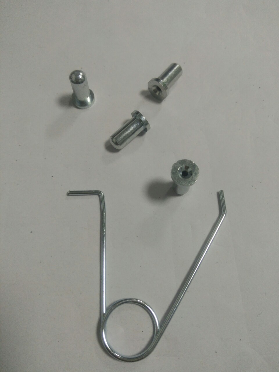 直销 65锰钢弹珠直径3-9.5mm单双珠V形管内定位弹片弹扣弹跳珠 